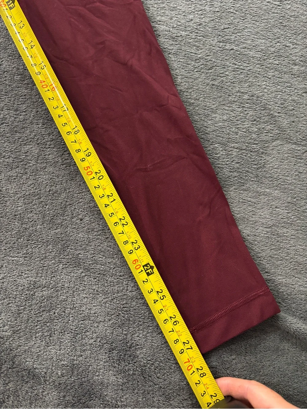 Lululemon Align Leggings Women's Size 6 High Rise Burgundy 28